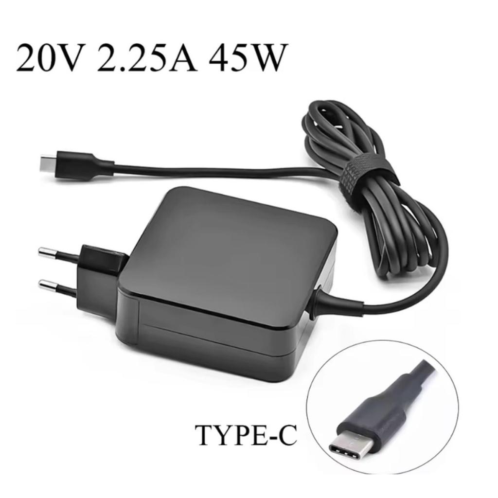 ต้นฉบับอะแดปเตอร์ชาร์จสําหรับแล็ปท็อป le USB TYPE-C กล่อง 45W 20V 2.25A type c BOX Max 45W 15V 3A (4