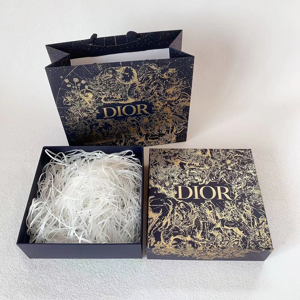 Dior Original Plant Animal Forest Series Gift Bag Perfume Box Portable Shopping Bag Empty Box Gift B