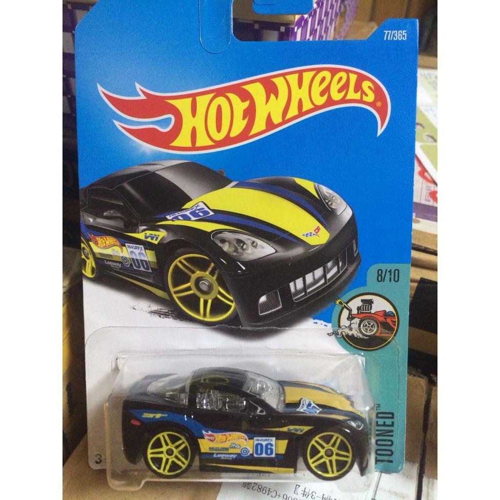 2017 Hot Wheels Hot Little Sports Car C6 CORVETTE 77/365 (L3-4)