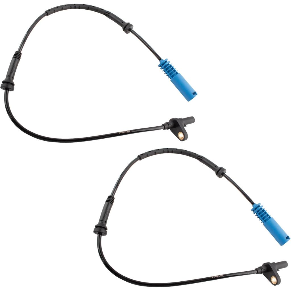 BOXI 2 ชิ้นด้านหน้าซ้ายและขวาล้อ ABS เซ็นเซอร์ความเร็วเหมาะสําหรับ BMW 323i 325xi 328i xDrive 328xi 