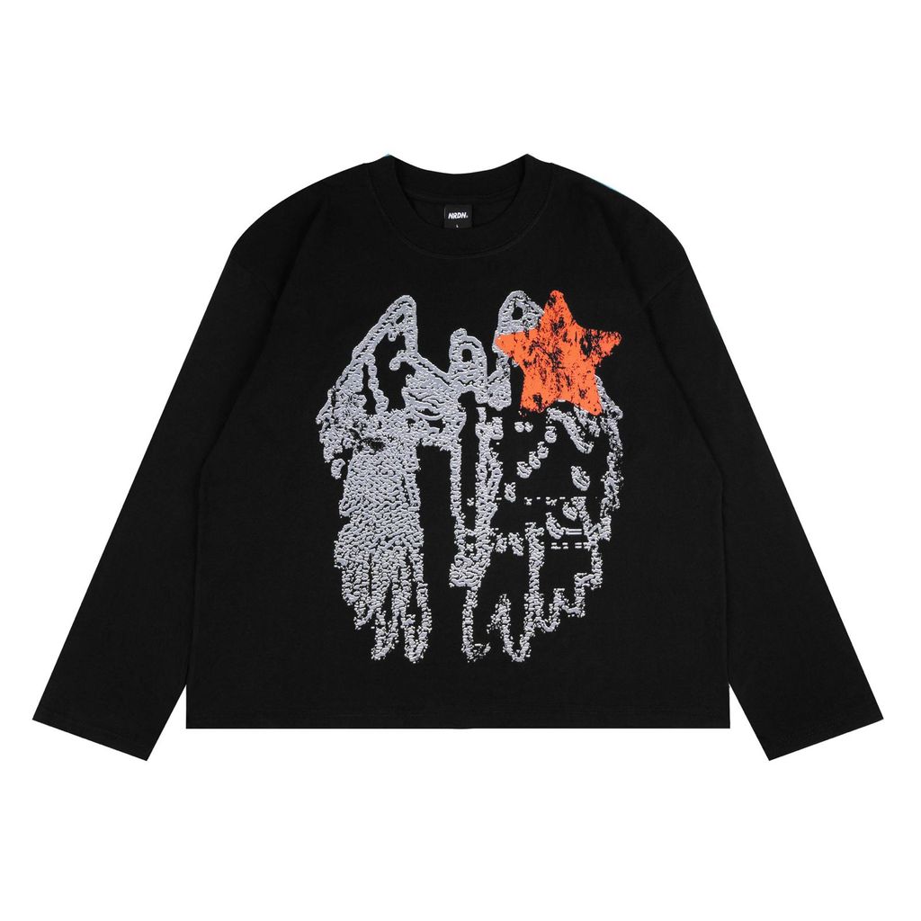 NRDN Clothing เสื้อยืดแขนยาว LONGSLEEVE BOXY LS.SAINT