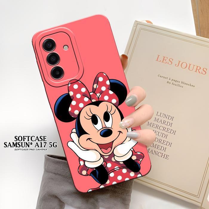 เคส HP Samsung* A17 5G 2025 - เคส Minnie Mouse Fashion Case - Samsun* A17 5G Casing - Pro Camera Sil