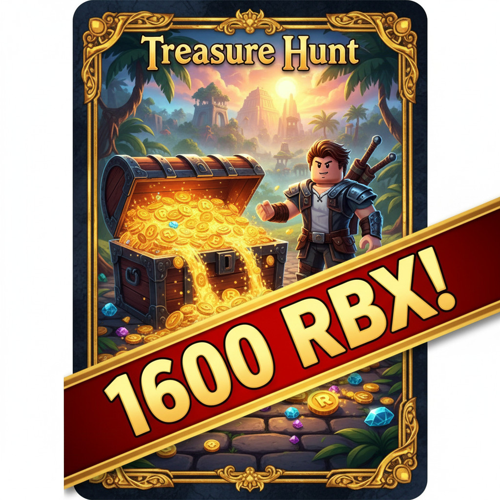 16OOR Roblox RBX พร้อมชุด การ์ดกล่องปริศนาลึกลับ: ที่ซ่อนอยู่ภายในกล่องที่คุณจะต้องเปิดด้วยความตื่นเ