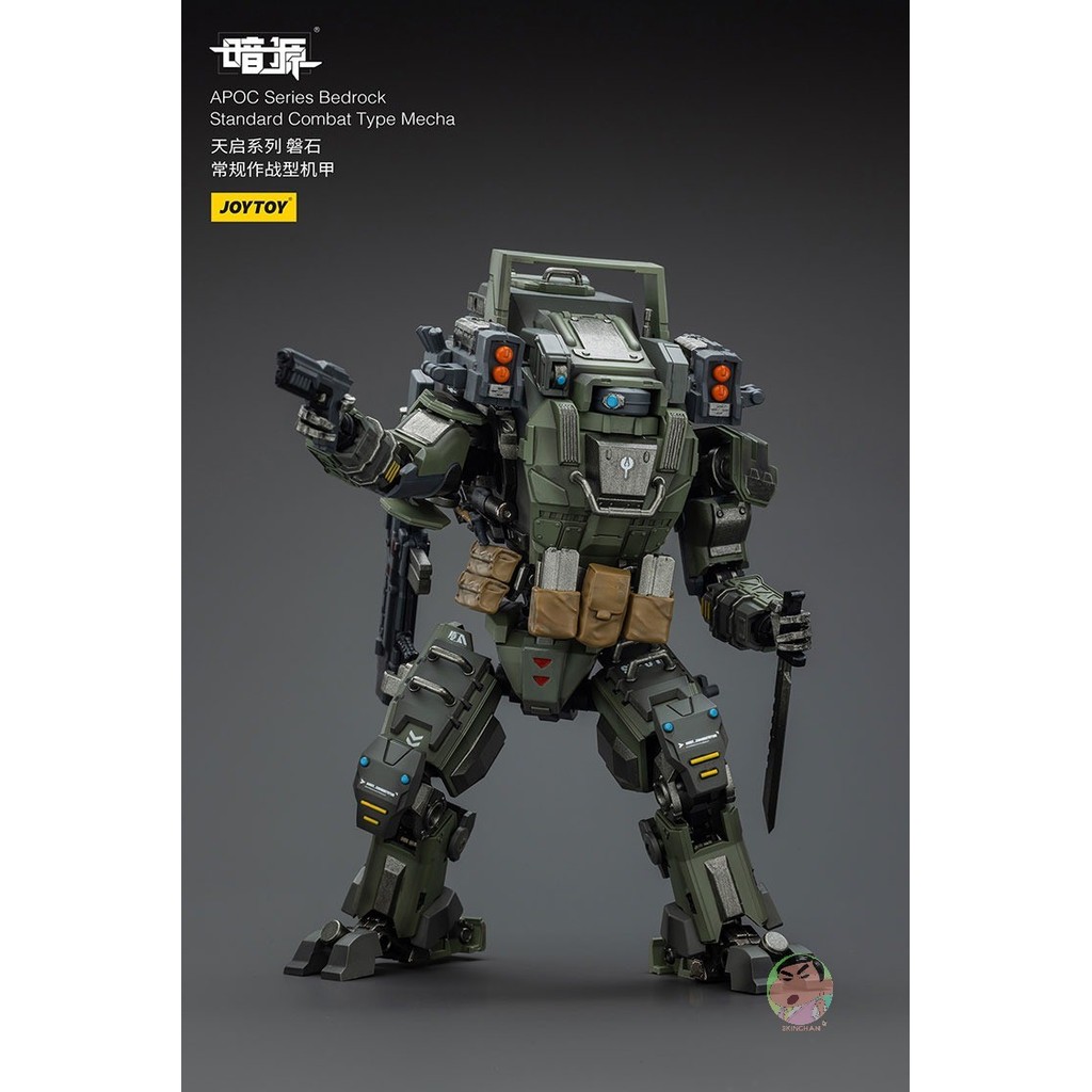 JOYTOY APOC Series Bedrock Standard Combat Type Mecha & Mecha Pilot Action Figure ราคา ถูกที่สุด ดีลบีเคเค แกลเลอรีภาพที่ 7