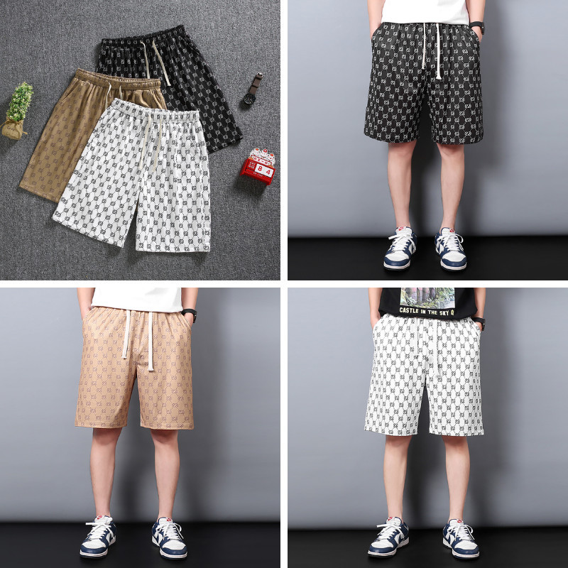 Rich TEE กางเกงขาสั้น กางเกง เอวยางยืดคุณภาพดีและราคาถูก ฟรีไซร์ เอว 28-44 นิ้ว สินค้าพร้อมส่งจากประ