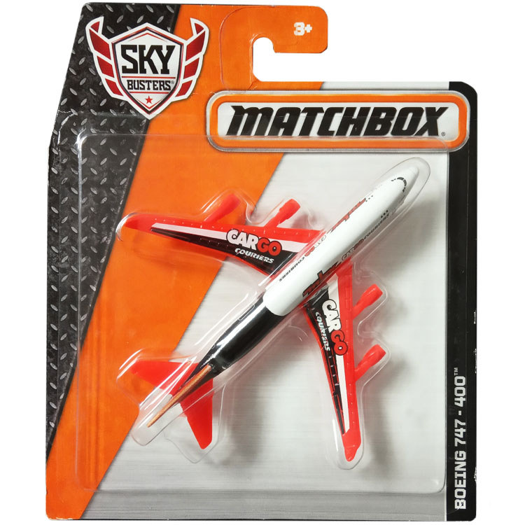 MATCHBOX MATCHBOX เครื่องบิน BOEING 747 เครื่องบินผู้โดยสารสีแดงหายาก BOEING 747-400 6982