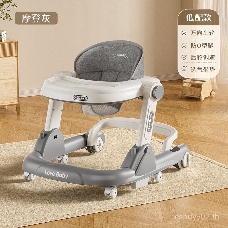 รถเข็นเด็ก Baby o-Leg Learning Walker Walker Anti-Rollover เด็กทารก Anti-Walker รถเข็นเด็ก Foot Walk