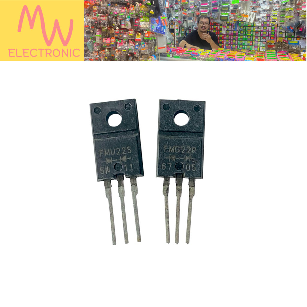 Diode FMU 22S FMG22R (ราคาต่อ 1ชิ้น) Fast Diode 10A 200V 3ขา TO-220 มีสินค้าพร้อมส่งในไทย