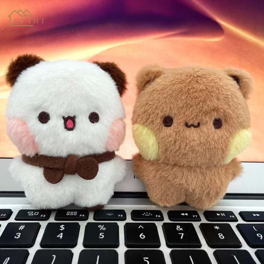 Bubu Dudu Panda Bear พวงกุญแจการ์ตูนสัตว์แม่เหล็ก Bubu Dudu Key Chain