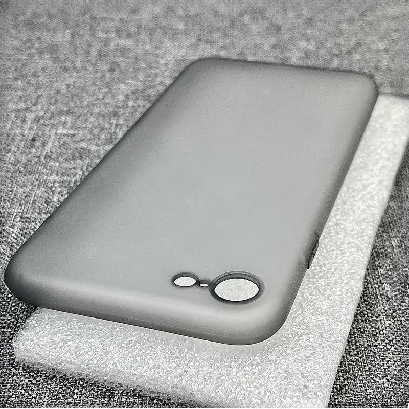 เคสโทรศัพท์ซิลิโคนฝ้าเคลือบบางเฉียบสําหรับ iPhone 6 6S 7 8 SE 2 3 Anti-fall Soft TPU ฝาหลัง