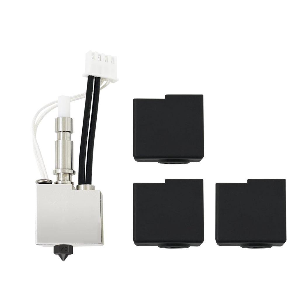 Hardened Nozzle Hotend for Kobra S1 Combo 0.4MM Stainless Steel Print Head Extruder Kit Hot End Heat