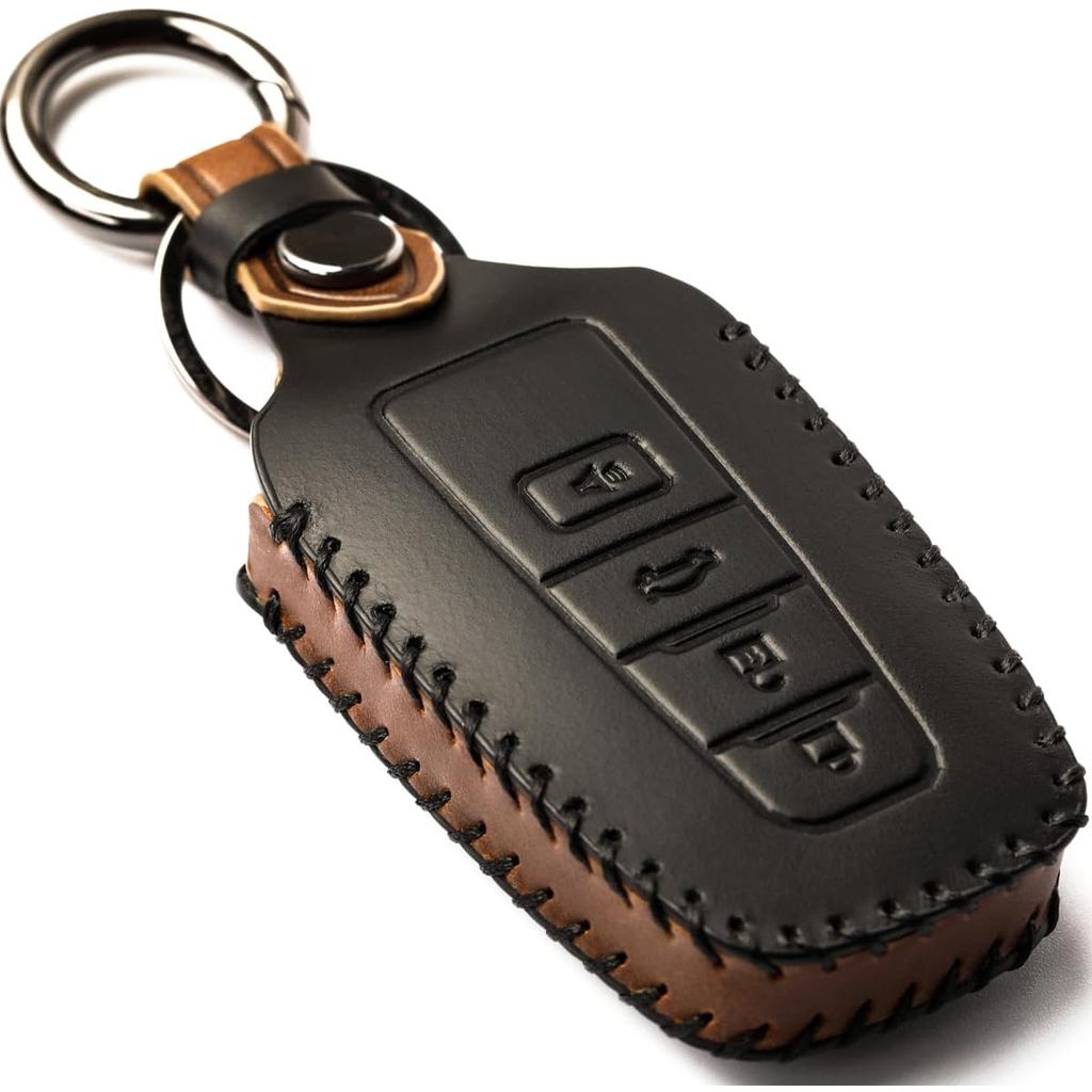 Key Fob Cover Compatible with 2018-2025 Toyota Camry RAV4 Highlander Avalon C-HR Prius Corolla GT86 