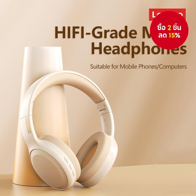 Lenovo Th30 หูฟังบลูทูธสําหรับเล่นเกม Latency ต่ําเพลงลดเสียงรบกวนสมาร์ทสัมผัสพร้อมไมโครโฟนหูฟัง TWS คุณภาพสูง