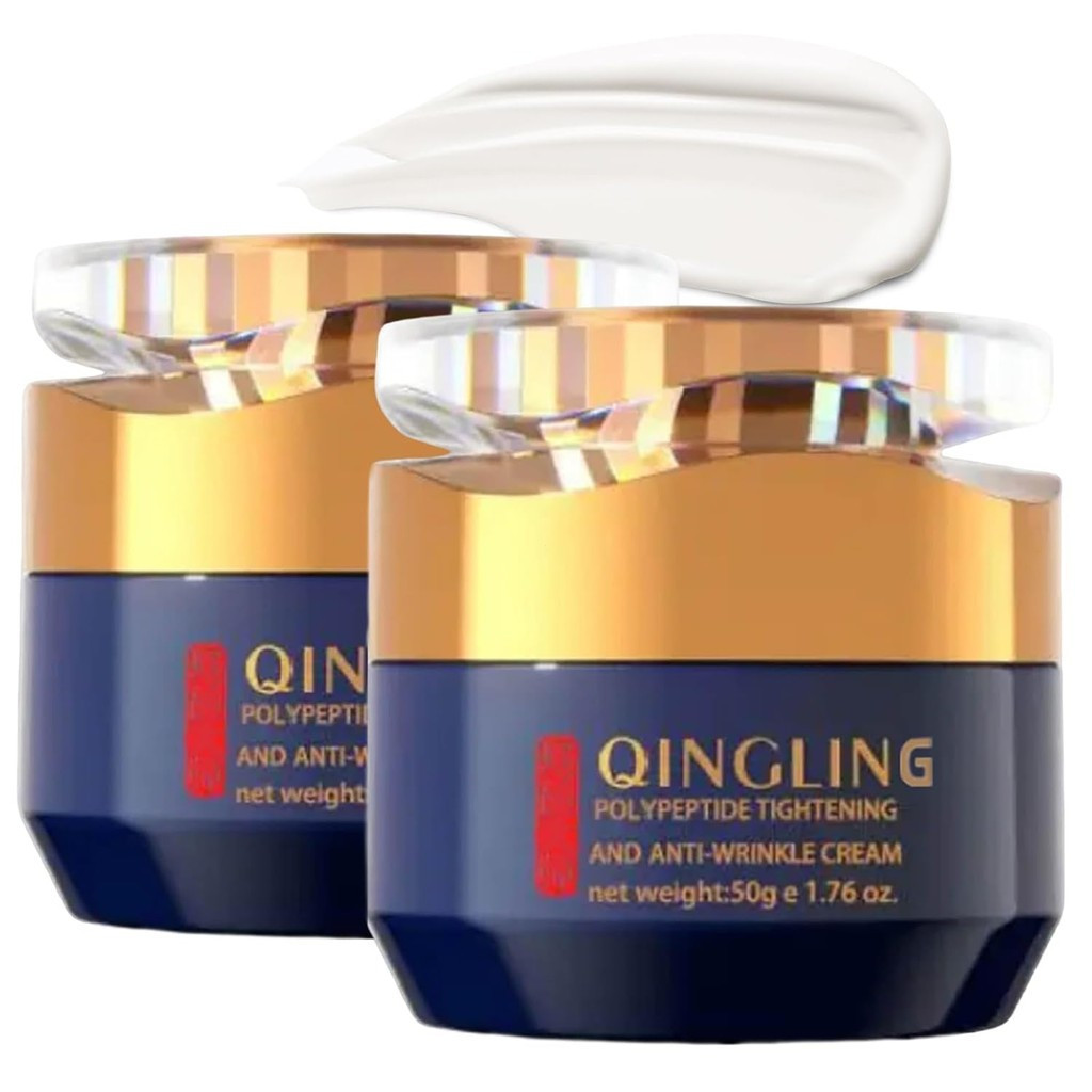 ครีมหน้า Qingling, Quinglin Crema Para Arrugas, Qingling ครีมกําจัดริ้วรอย, ครีมกระชับและต่อต้านริ้ว