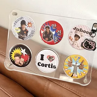 Cortisol โฮมเมด Tinplate Shiny Bar Badge เข็มกลัดถุงธัญพืชจี้ของขวัญวันเกิด