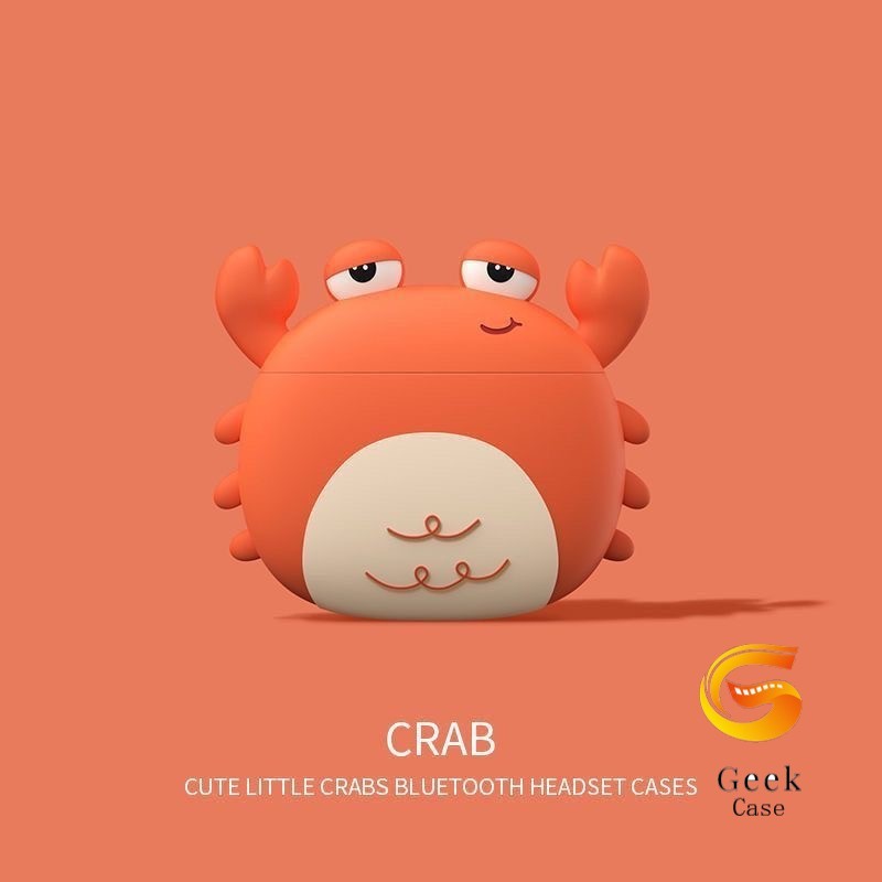 Geek สําหรับ GOOJODOQ J201 J206 J228 J229 เคสหูฟังรูปแบบปูบุคลิกภาพ