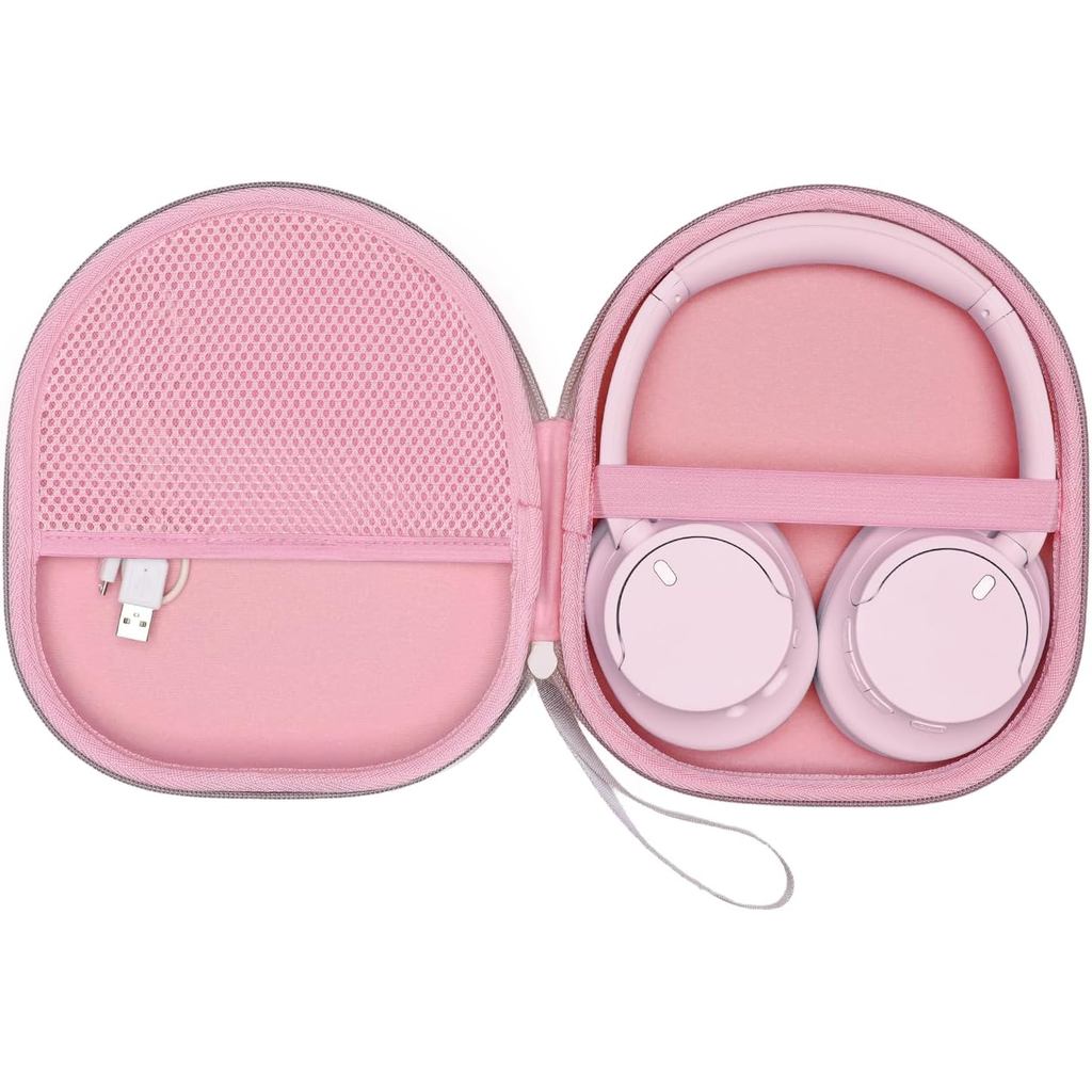 XANAD Case Compatible with Sony WH-CH720N WH-CH520 Noise Canceling Headphone - Pink