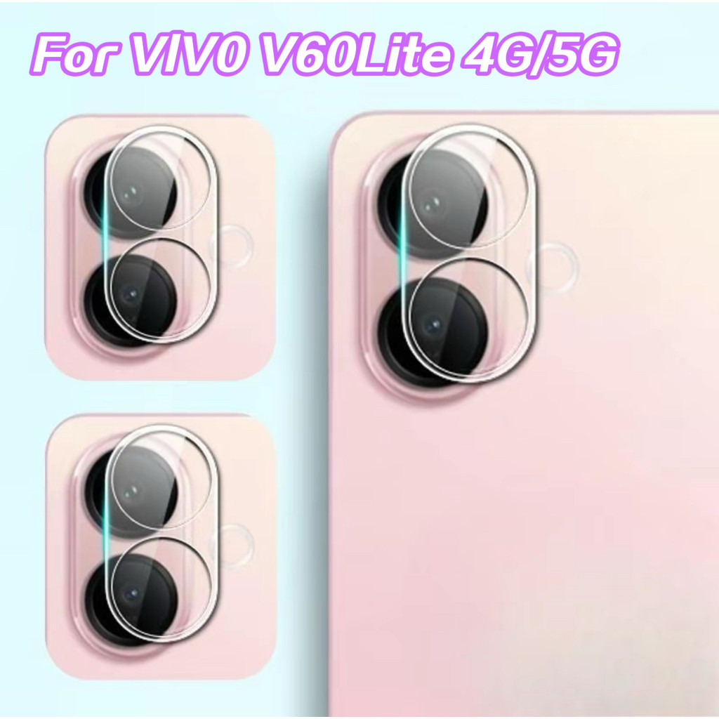 ส่งจากไทย ฟิล์มเลนส์กล้อง For Vivo V60lite 4G/5G V70 ฟิล์มกันรอยกล้องด้านหลังแบบใส ฟิล์มกระจกนิรภัยป้องกันเลนส์กล้อง