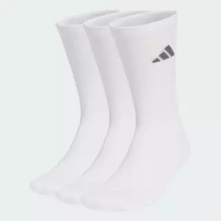 adidas ไลฟ์สไตล์ ถุงเท้ารองรับแรงกระแทกความยาวครึ่งแข้ง SPORTSWEAR (3 คู่) Unisex สีขาว KR7118