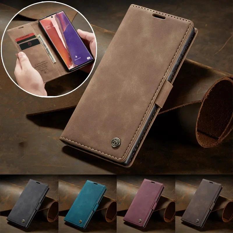 CaseMe พลิกหนังเคสโทรศัพท์สําหรับ Samsung Note 20 Ultra Note 10 S25 S24 S23 FE S22 Plus กระเป๋าสตางค