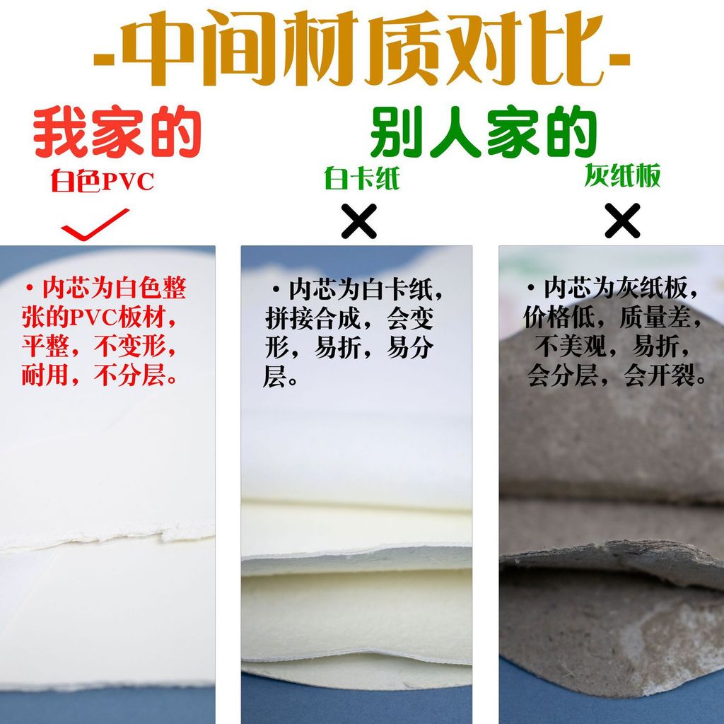 Lacquer พัดลมเฉพาะพัดลม diy Lacquer วัสดุลอยแพคเกจโบราณกระดาษข้าวเปล่ากลุ่มพัดลม pvc Retro ขนาดใหญ่ 