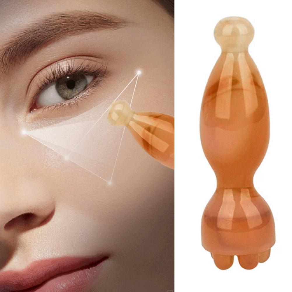 ใหม่ Small Lotus Pod Eye Area Massager ใบหน้าความงาม Acupoint นวด Stick Care Skin เครื่องมือ Eye U7k