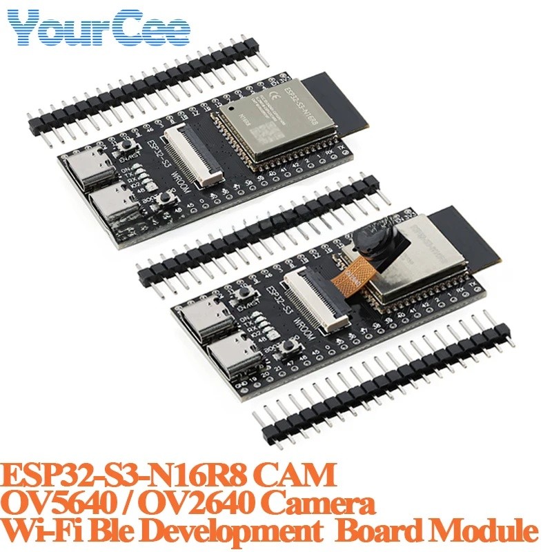ESP32S3 ESP32-S3 WROOM N16R8 CAM Development Core Board OV2640/OV3660 กล้องไร้สาย WiFi + Ble โมดูล