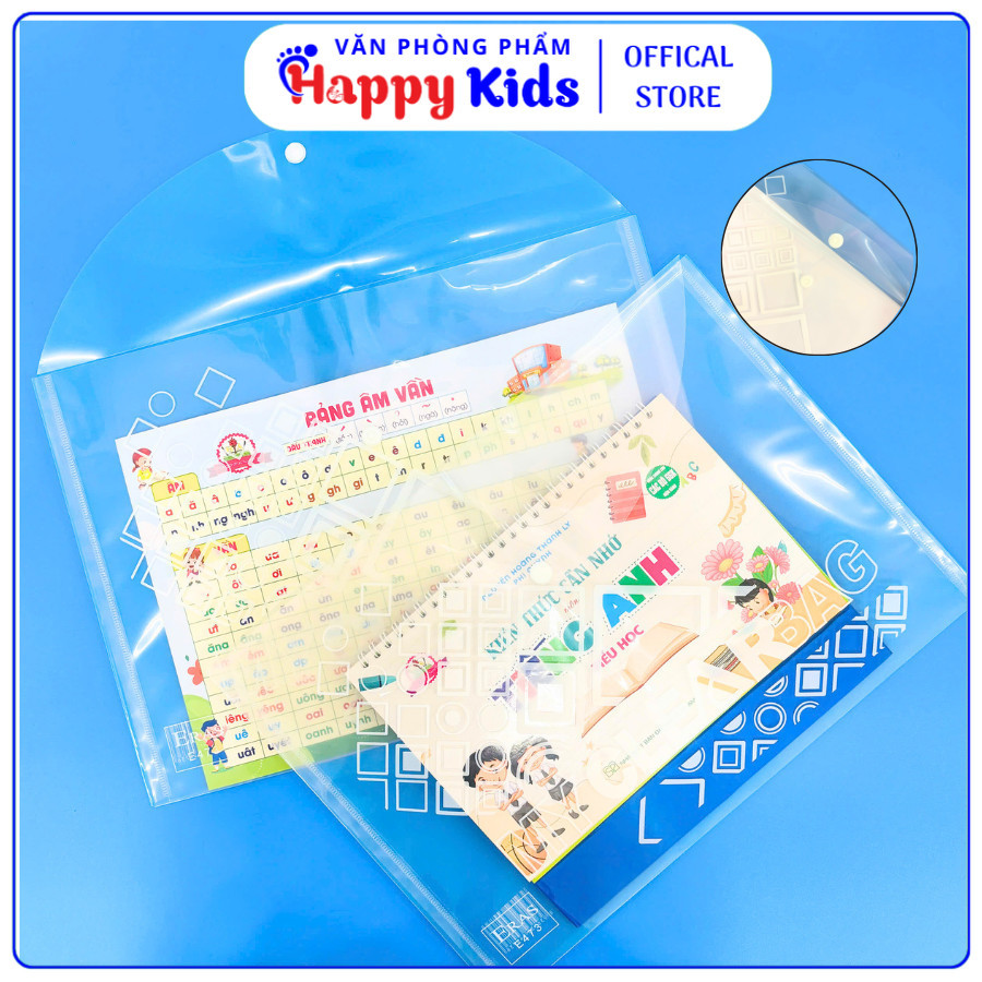 (Combo of 5/10 A4 กระเป๋าปุ่มกลาง E472- E473 Eras) ประเภทปุ่ม, ขนาด A4, เหมาะสําหรับถือกระดาษ VPP HA