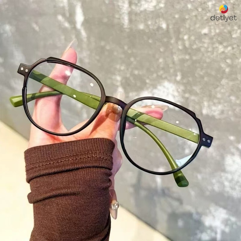 Jack Glasses แว่นกรองแสงสีฟ้า กรอบกลม สไตล์เรโทร น้ำหนักเบามาก แว่นอ่านหนังสือแบบยูนิเซ็กซ์