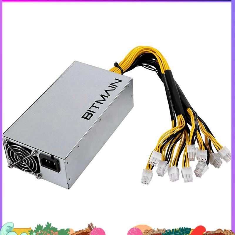 Super APW7 1800W แหล่งจ่ายไฟ Mining PSU สําหรับ Bitmain S9/L3 +/A6/A7/R4/S7/E9 พร้อม 10X PCI-E 6Pin 