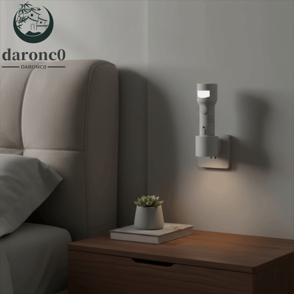 DARONC0 Motion Sensor Night Light, Auto Dim
