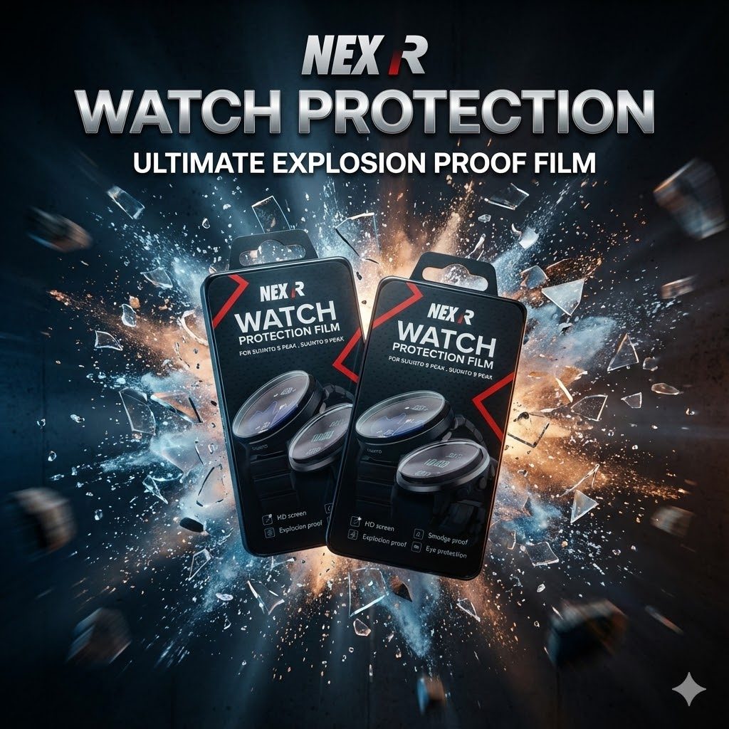 NEX7R ฟิล์มกันรอย Premium Tempered Glass สำหรับ SUUNTO 5 PEAK , SUUNTO 9 PEAK