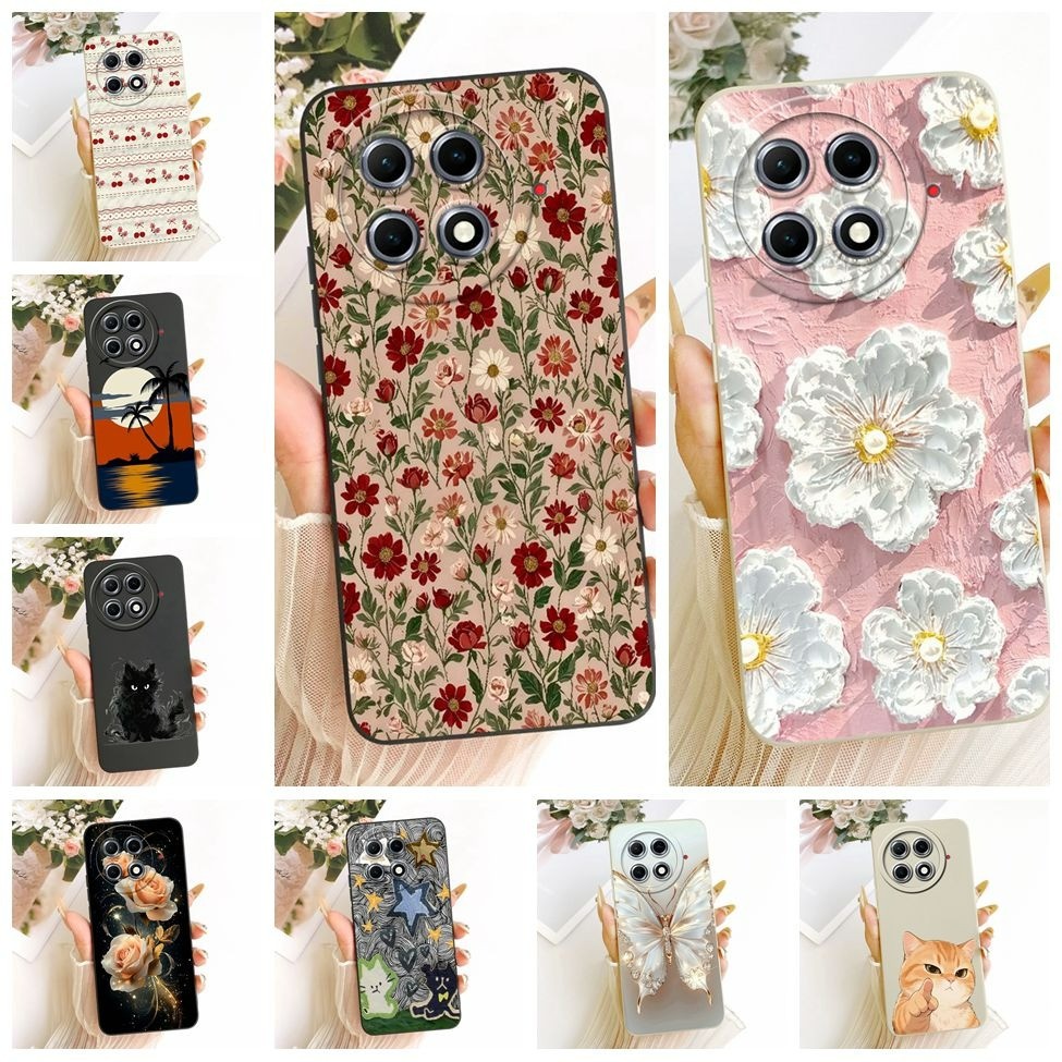 Tecno CLA5 Casing Tecno Camon 30S Cover Fashion Cartoon Cute Funny Painted Silicone Phone Case