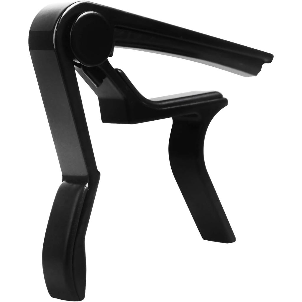 Guitar Capo, Capo Acoustic & Electric Guitar Capo,Capo สําหรับกีตาร์โปร่ง (สีดํา)