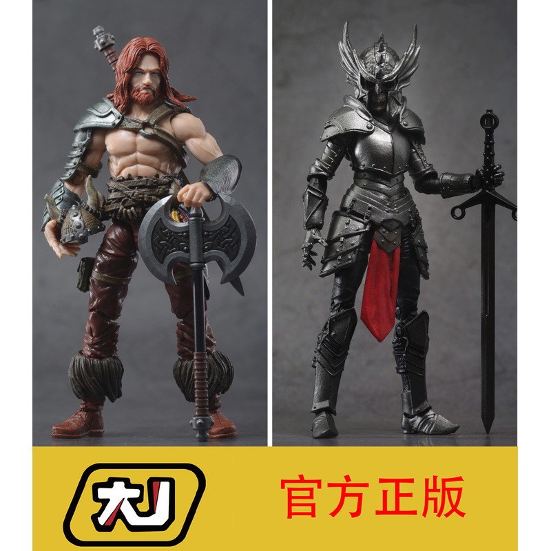 [คลังสินค้าพร้อม] BFS Boss Strike 1/18 6.5 Wave Nordic Savage Skeleton 12 ซม.Action Figure