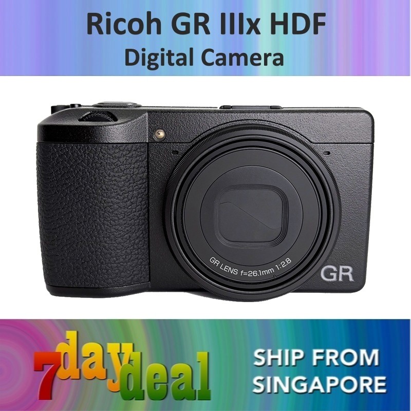 กล้องดิจิตอล Ricoh GR IIIx HDF ชุดนําเข้าแบบขนาน
