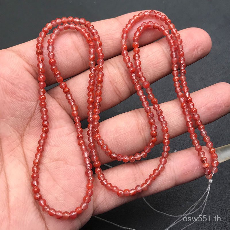วัสดุ Multi-Circle diy อุปกรณ์เสริม Southern Red Agate สร้อยข้อมือธรรมชาติ Wenwan พระพุทธรูปลูกปัด C