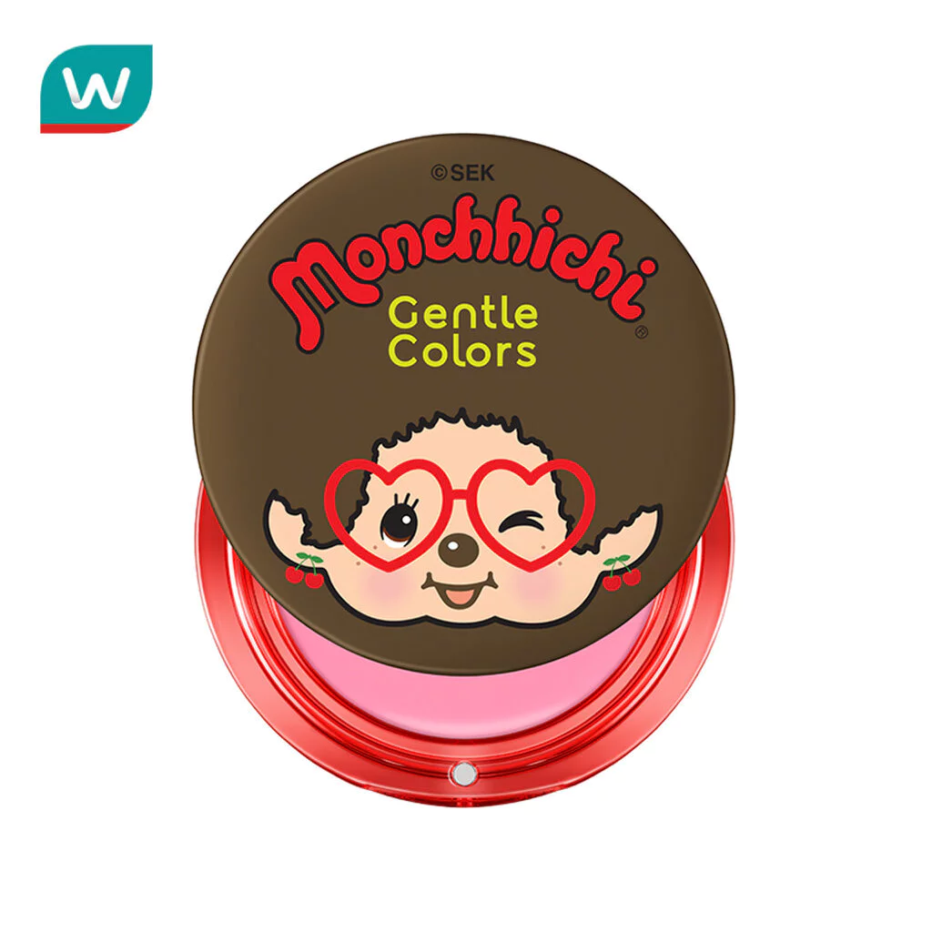 Gentle Colors เจนเทิล คัลเลอร์ ม่อนชิชิ ซอฟท์ ครีม บลัช 4ก. 02 คิส