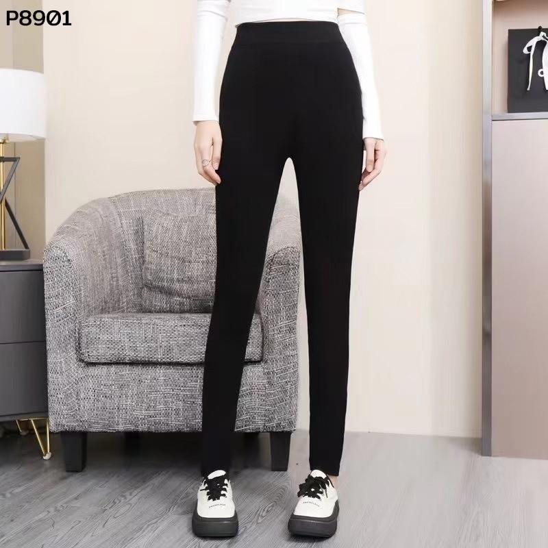 เลกกิ้งผ้ายืด คอตตอนผสมสเปนเด็กซ์ เก็บพุง ใส่แล้วหุ่นสวย ใส่สบายตลอดวัน
