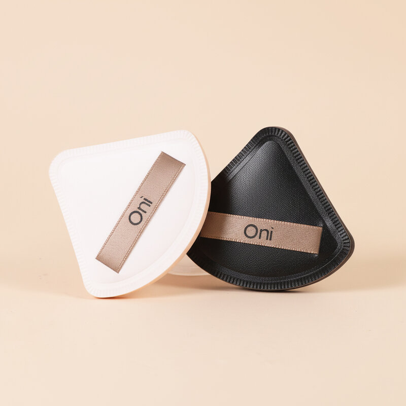 Oni Triangle Marshmallow Cushion Puff Size M โอนิ พัฟแต่งหน้ารูปทรงสามเหลี่ยม ไซส์ M (White/Black) ราคา ถูกที่สุด ดีลบีเคเค แกลเลอรีภาพที่ 5