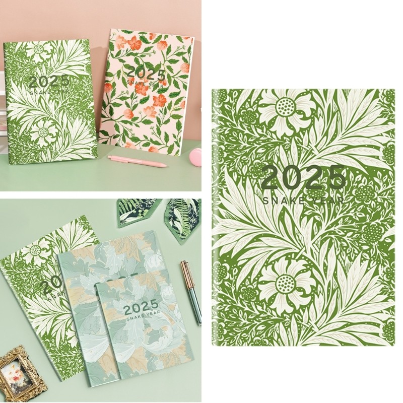 Stat 2025 Planner รายเดือนสําหรับตารางรายเดือนขนาดตัวอักษร 2025 Planner วันที่หน้า Softcover Planner