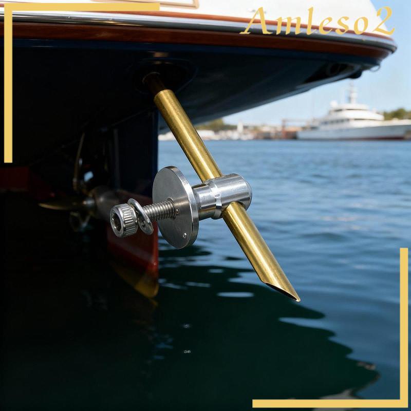 [Amleso2] RC Boat Water Pickup Transom Mounting Compact Metal Intake สําหรับเรือ RC แบบไม่มีแปรง Wat