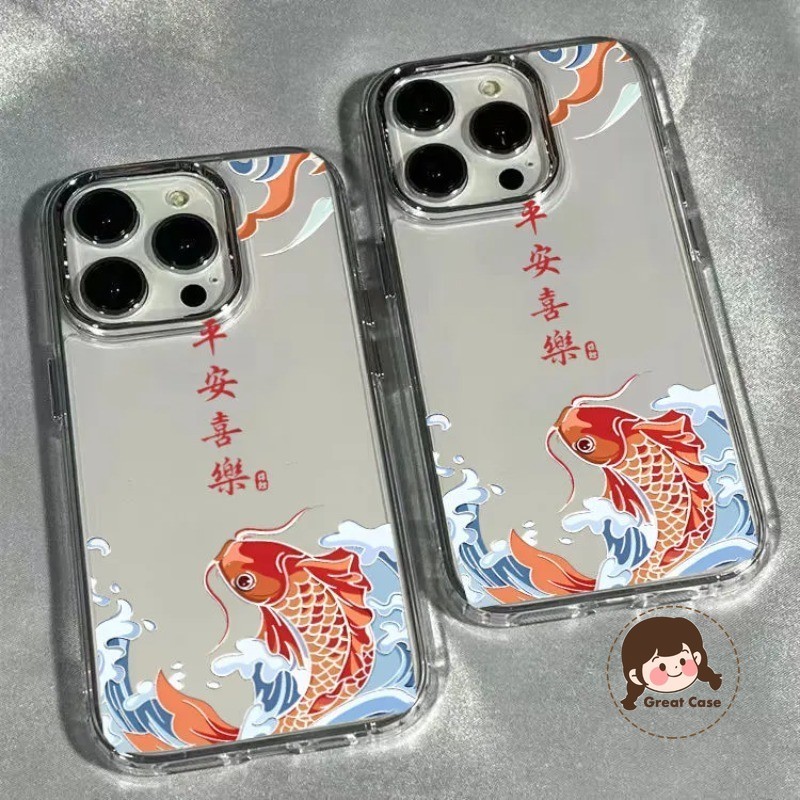 จีนLuckyปลาชุบเคสโทรศัพท์สําหรับVivo V60 V50 V40 V40E V30E V30 V29 V27E V29E V25E V23E V21E V20 X8 T