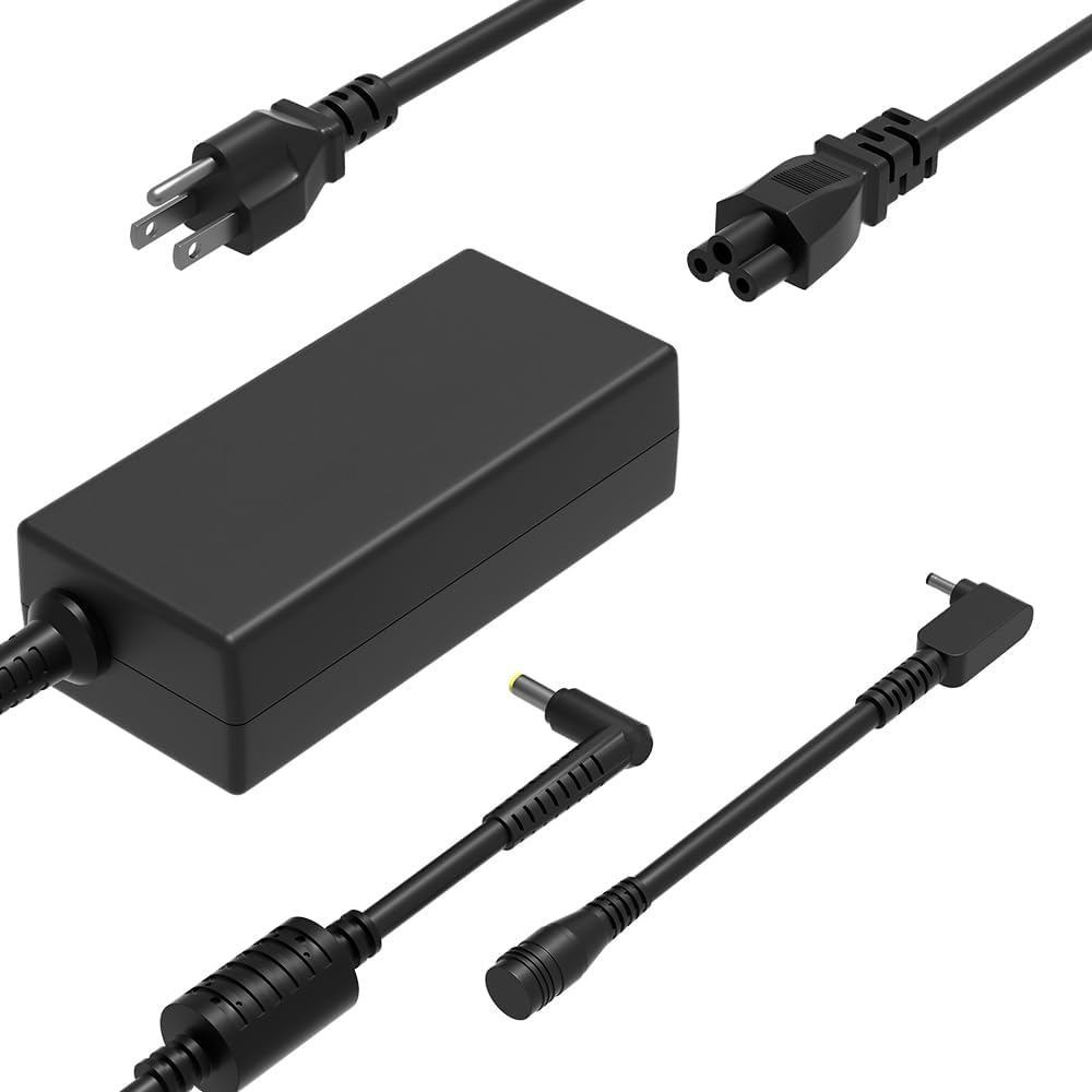 65W AC Charger Compatible with Acer Aspire Model N17Q4 N17Q1 N17Q2 N17Q3 N19C1 N19C2 N17C4 N18C1 N19