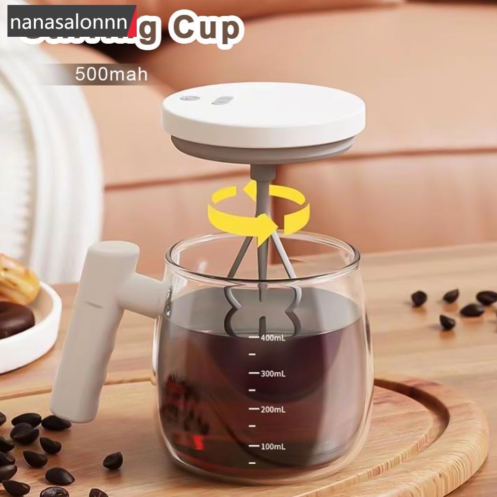 NNL 400ml แก้วกวนไฟฟ้าเครื่องดื่มผสมอัตโนมัติชากาแฟถ้วยกาแฟโปรตีนเชคเครื่องดื่มทันที One-Touch สมาร์