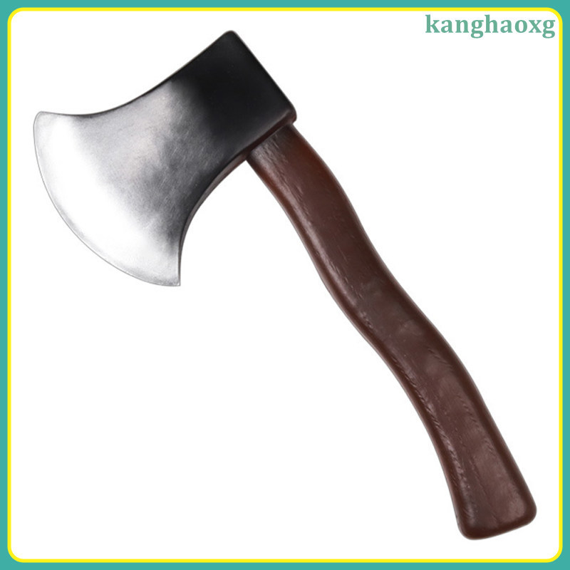 🎃 Viking Style ขวานของเล่นจำลองเสมือนจริงสำหรับชุดแฟนซีฮาโลวีน 1 ชุด