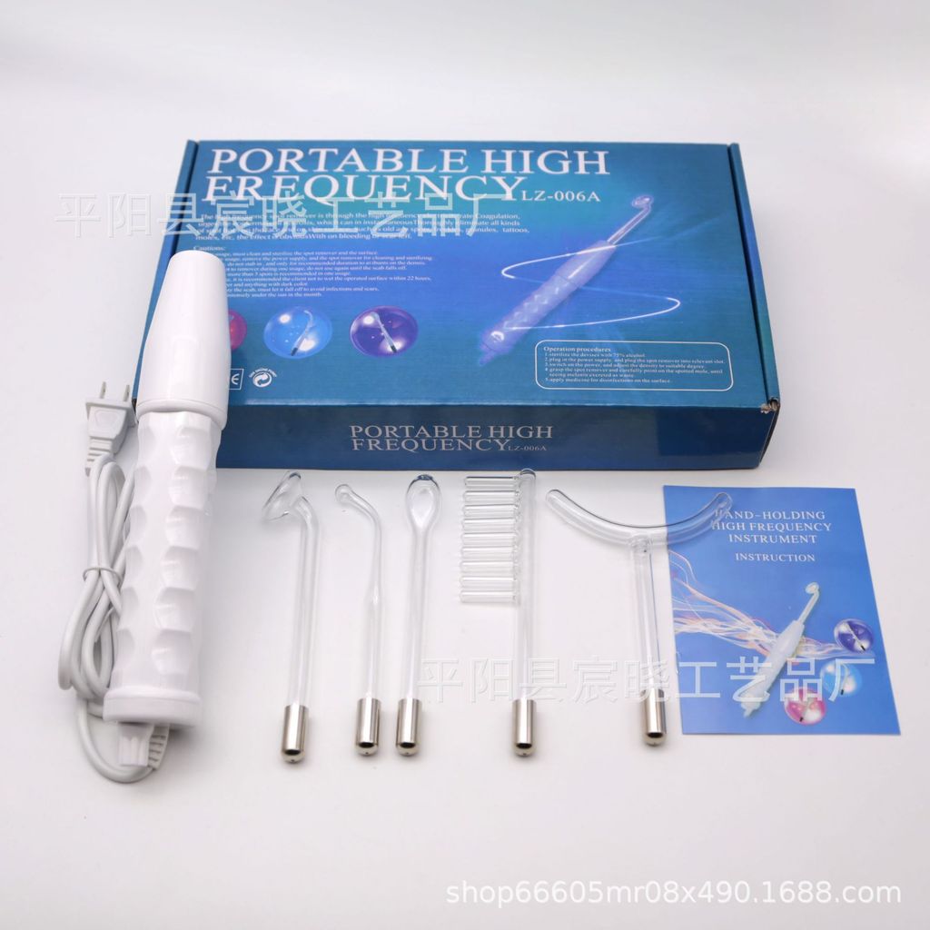 Hot Sale#High Frequency Beauty Device Electrotherapy Device High Frequency Ozone Acne Treatment Devi