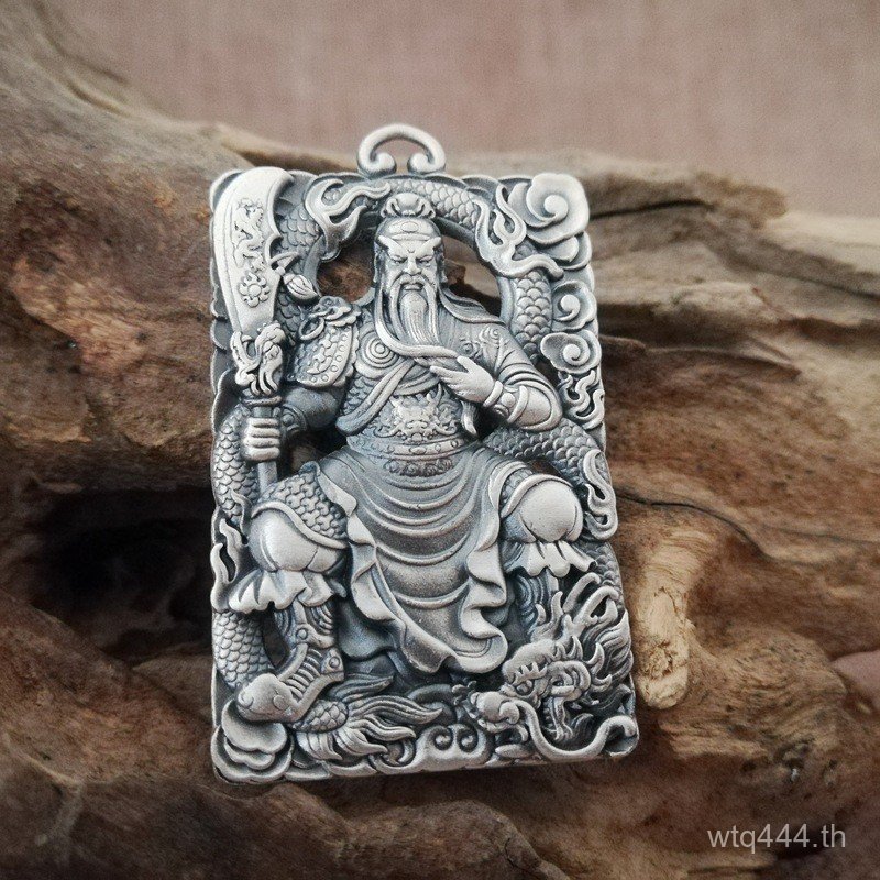 จี้เงินสเตอร์ลิง 999 Retro Hollow Dragon ดีไซน์คลาสสิก พร้อมสร้อยคอลำลองสำหรับผู้ชาย 9DBA