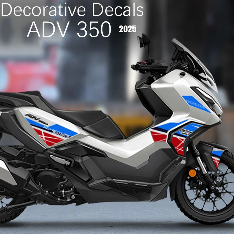 สําหรับ HONDA ADV 350 สติ๊กเกอร์ตกแต่ง 2025 ADV350 รถจักรยานยนต์ Body Decals สติกเกอร์กราฟิก ADV350 