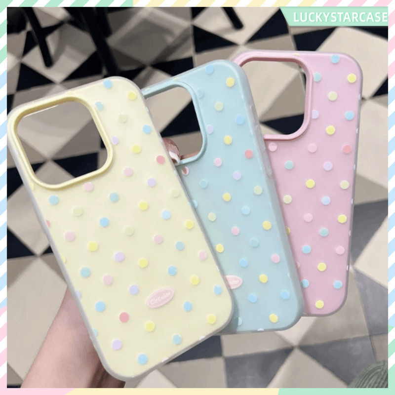 จุดสีสัน For Samsung A15 A22 A12 A32 A03S A23 A04 A35 A36 A04S A13 A55 A26 A24 A53 A07 A17 A14 A06 A16 A56 A05 A05S เคส
